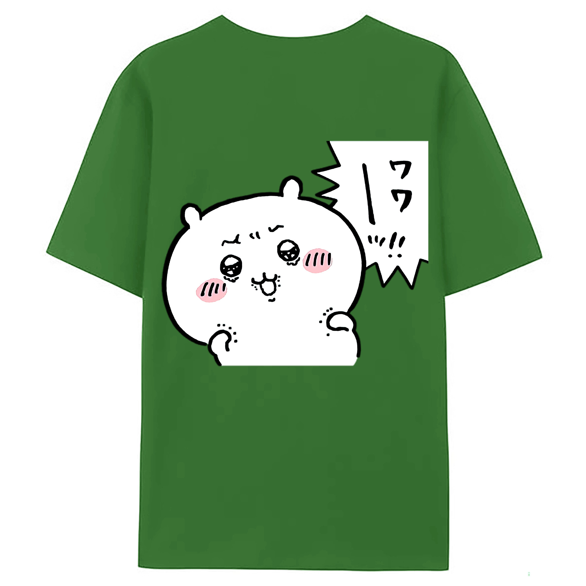 （画像用） ちいかわ ちいかわ Chii-kawa chiikawa レディース半袖Tシャツ(バックプリント)